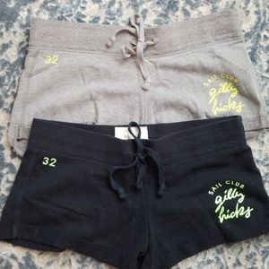 2 Gilly Hicks Soft Shorts